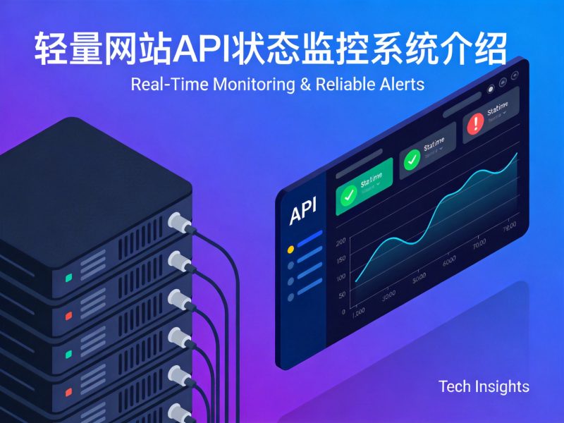 轻量网站API状态监控系统介绍-Onceforall